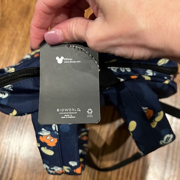 Disney BioWorld Blue Mickey Mouse BackPack NWT - Picture 4 of 6